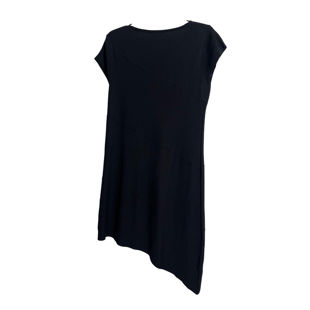 BITTE KAI RAND Copenhagen Asymmetrical Short Sleeve Knit Dress 143-114 - Picture 3 of 10